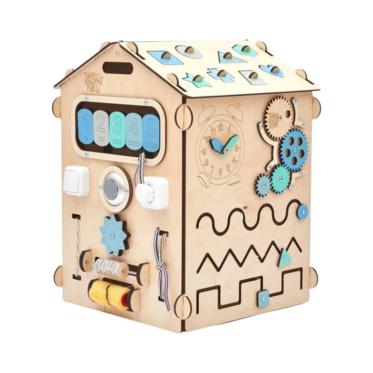 Busy Kids Druk Huis Mint